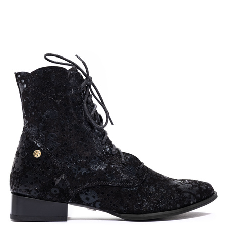 Maciejka Women's Leather Boots, Black