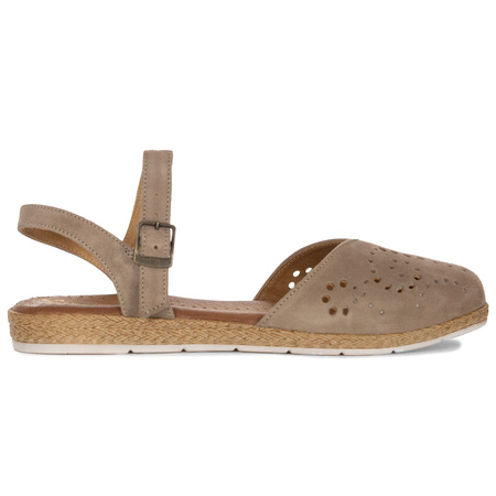 Maciejka Women's Leather Beige Sandals