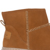Maciejka Velour Boots with Faux Shearling Lining Russet 06257-29/00-4