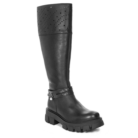 Maciejka Black women's Knee-High Boots