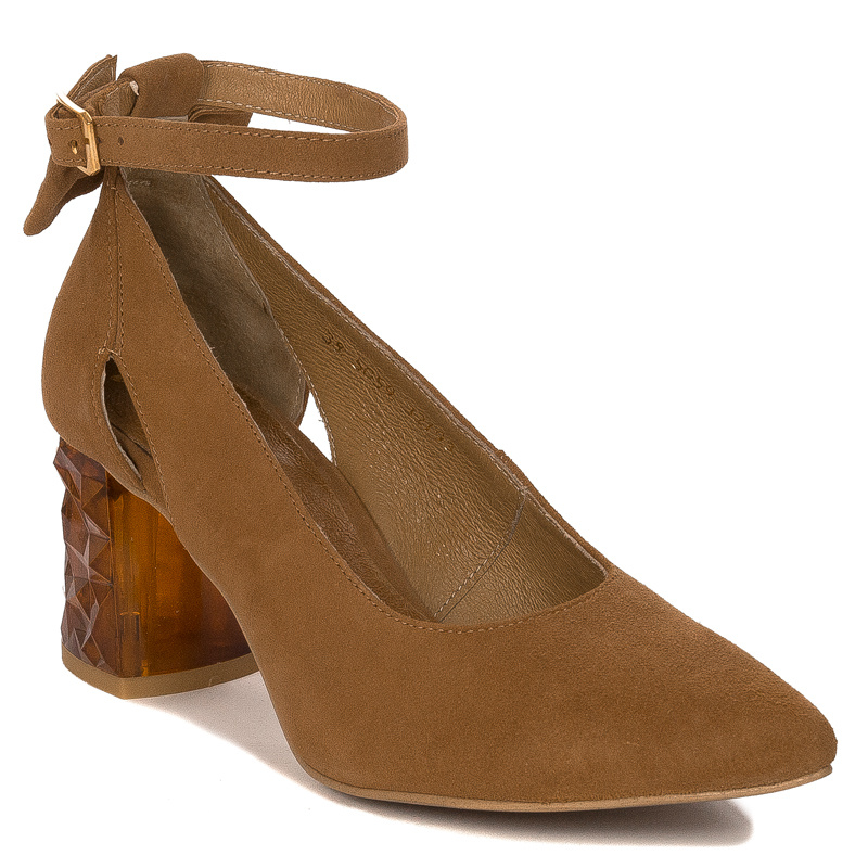 Maciejka Women's Leather Ginger Pumps
