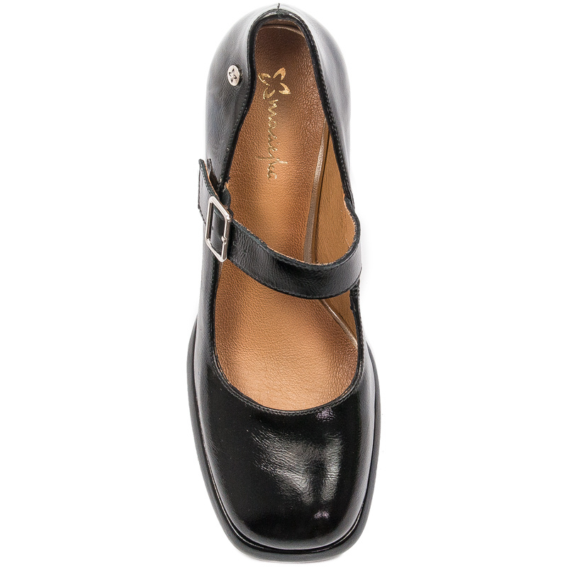 Maciejka Black Leather Pumps 06231-01/00-1
