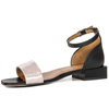 Maciejka Black+Pink women's Shine Sandals