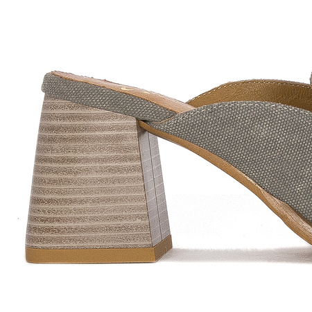 Maciejka Ash Women's Leather Slides