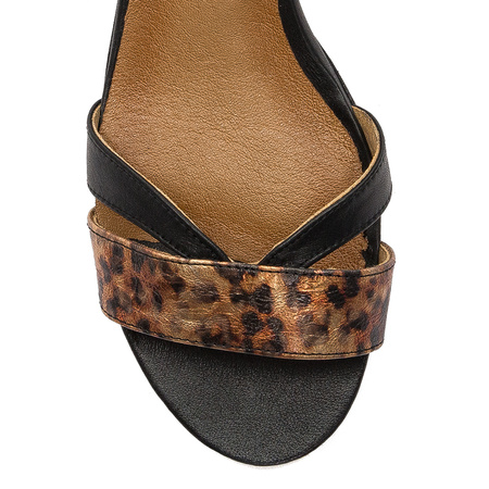 Maciejka Black Women's Sandals 05177-01/00-5