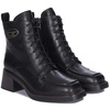 Maciejka Black Leather Boots N3112-01/00-8