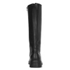 Maciejka Leather Knee-High Minimalist Zipper Black A7164-01/00-7
