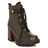 Maciejka Green Women's Lace-Up Boots 05777-09/00-8