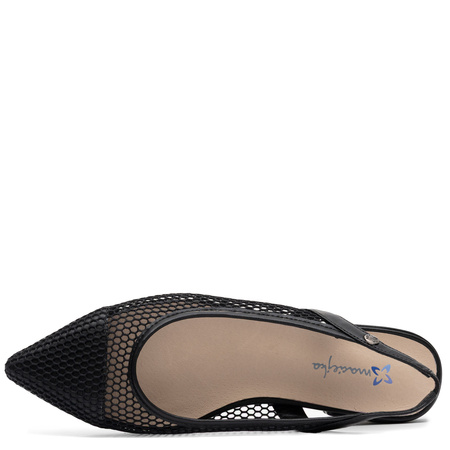 Maciejka Slingback Pumps Mesh Black K7525-01/00-1