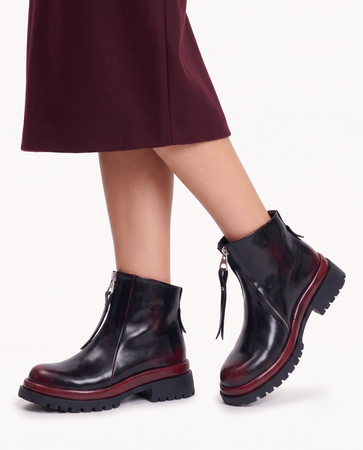Maciejka Leather Ankle Boots Premium Comfort Black K7732-08/00-7