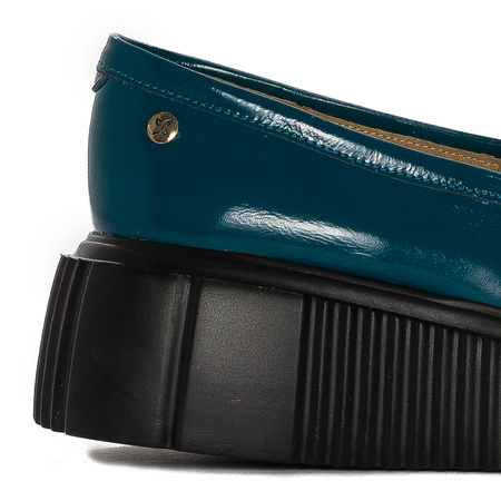 Maciejka 06288-06/00-5 Women's turquoise Low Shoes