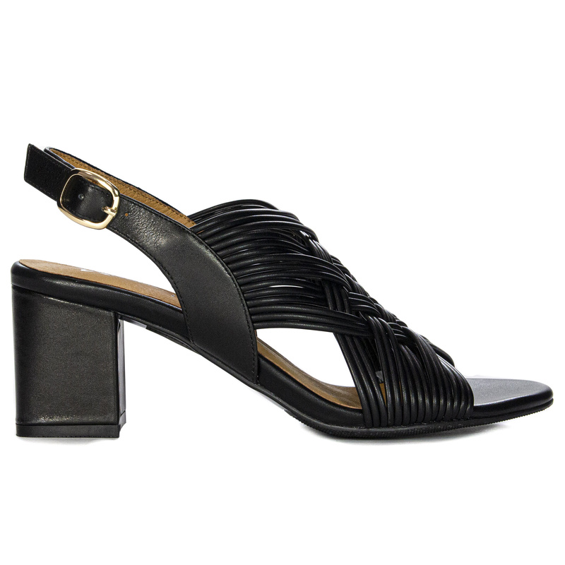 Maciejka Black Sandals N6517-01/00-1