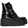 Maciejka Black Lace-UP Boots 05294-20/00-6