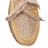 Maciejka Yellow Straw Low Shoes