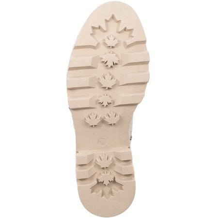 Maciejka Women's ankle boots natural leather beige