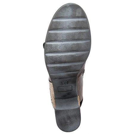 Leather Boots Black & Gold 06127-01/00-7