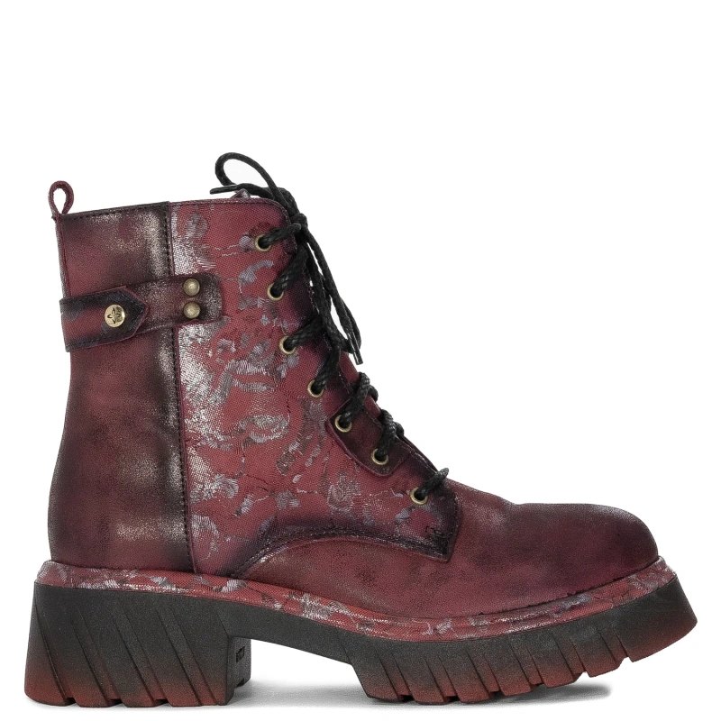 Maciejka Women's Insulated Burgundy Ankle Boots 07071-23/00-8
