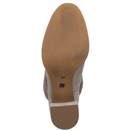 Maciejka Cappucino Suede Boots 6005A-04/00-6
