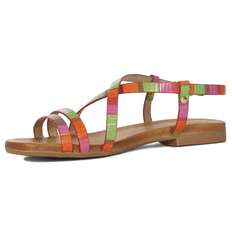 Maciejka Women's Leather Sandals Multicolor