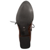 Maciejka Brown Leather women's Boots 5743C-02/00-7