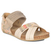 Maciejka Dark Beige Sandals 03375-10/00-5