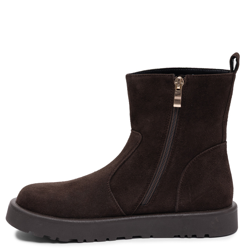 Maciejka Premium Leather Insulated Ankle Boots Brown K7800-02/00-7