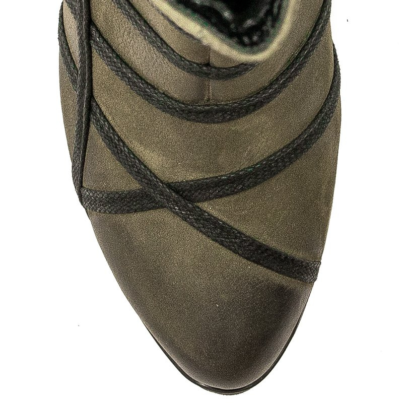 Maciejka Green Boots 04210-24/00-3