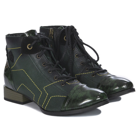 Maciejka Green Women's Boots 06563-09/00-8