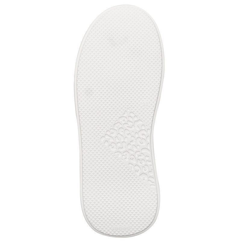 Maciejka Skórzane Sneakersy Platformowe Białe 06191-11/00-8