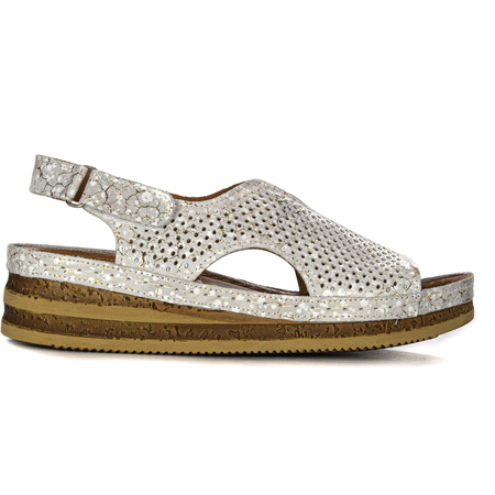 Maciejka Silver Sandals L4494-35/00-1