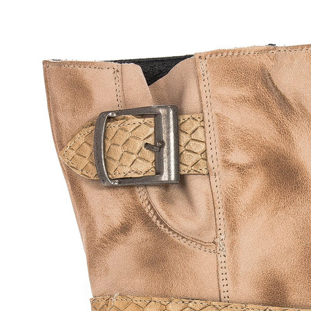 Maciejka Camel Knee-high Boots