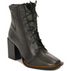 Maciejka Premium Leather Lace-Up Block Heel Ankle Boots Green 05667-09/00-8