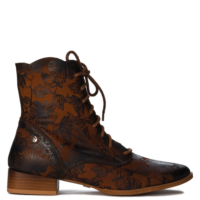 Maciejka Women's Brown Lace-up Boots