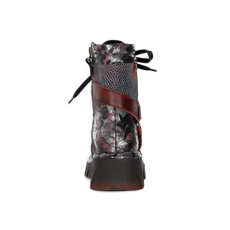 Maciejka Women's Insulated Burgundy Ankle Boots