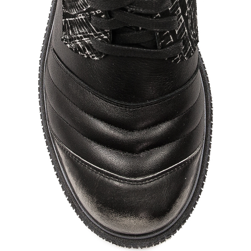 Maciejka Black Women's Lace-Up Boots 05121-01/00-3
