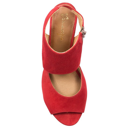 Maciejka Red Sandals 04038-08/00-5