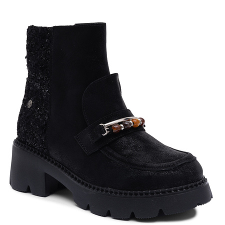 Maciejka Leather Ankle Boots Refined Black 07860-01/00-8