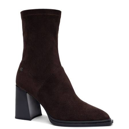 Maciejka Leather Insulated Heeled Boots Chocolate Brown K7804-21/00-7