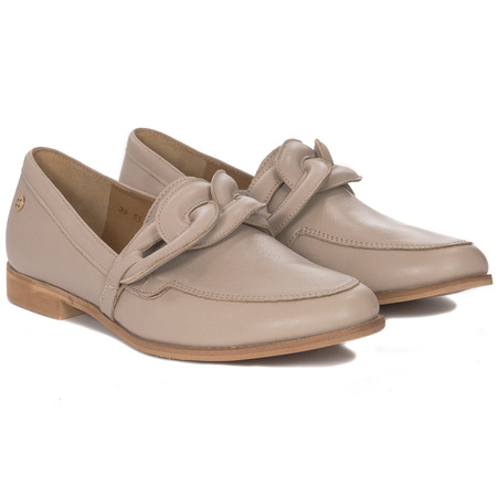 Maciejka Women's Beige Flat Shoes
