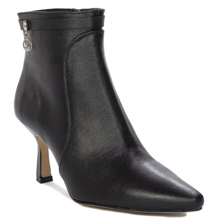 Maciejka Black Women's Boots on the High Heels