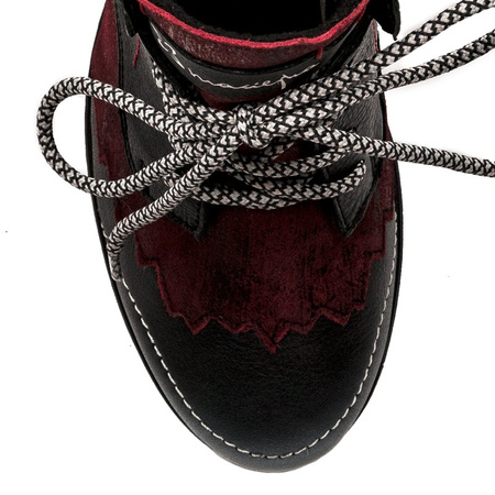 Maciejka Burgundy Boots 03190-01/00-3