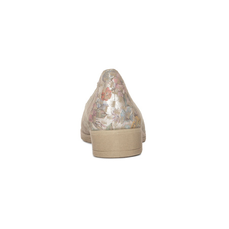  Maciejka Women's Half-Shoes Beige Flowers