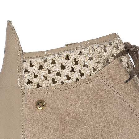 Maciejka Women's Leather Beige Boots