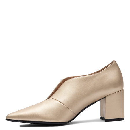 Maciejka Women's Ankle Boots with Heel, Gold K7469-26/00-1