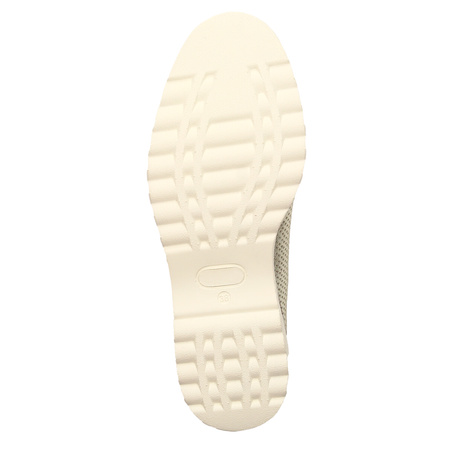 Maciejka Gold Leather Low Shoes
