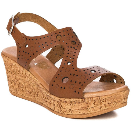 Maciejka Brown Sandals L4862-02/00-0