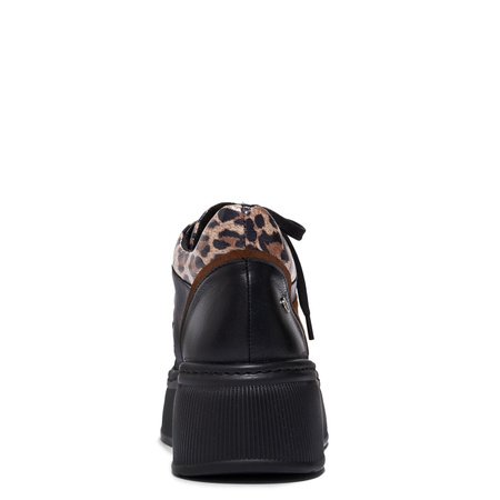 Maciejka Women's Black Leather Shoes