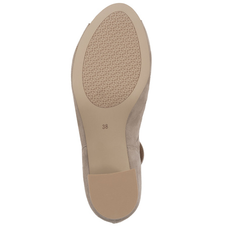 Maciejka Women's Leather Boots Beige