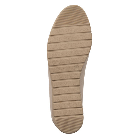  Maciejka Women's Half-Shoes Beige Gold Cloth
