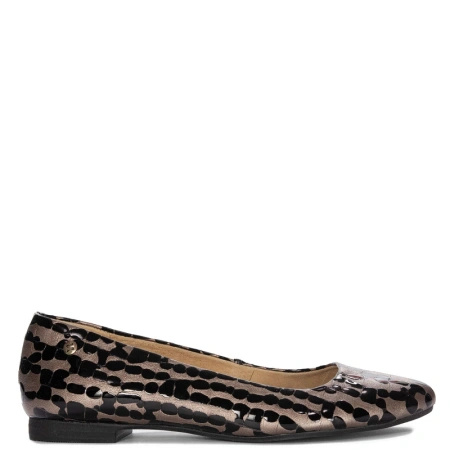 Maciejka 00873-63/00-5 Women's Brown and Black Ballerina